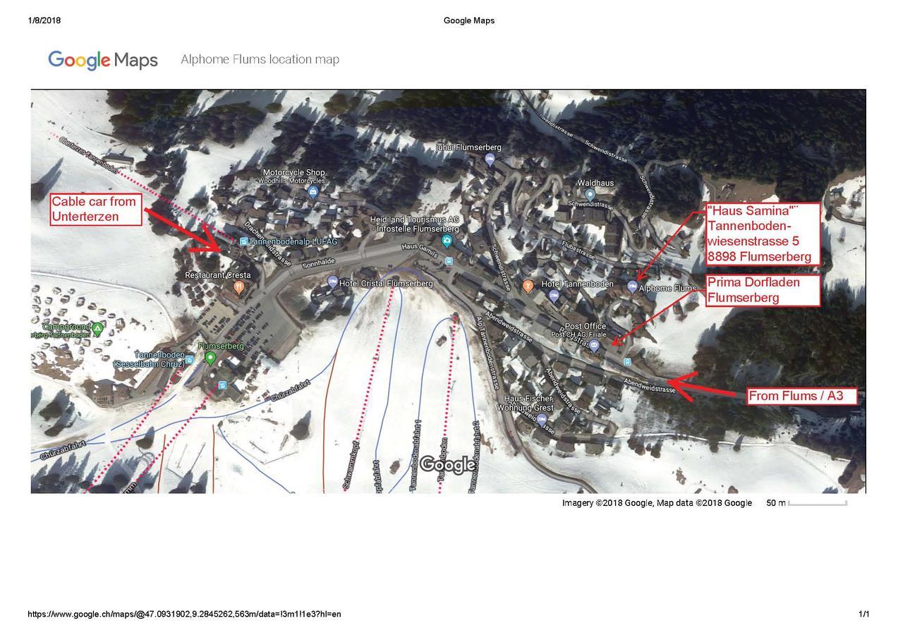 Alphome Flums Flumserberg Esterno foto