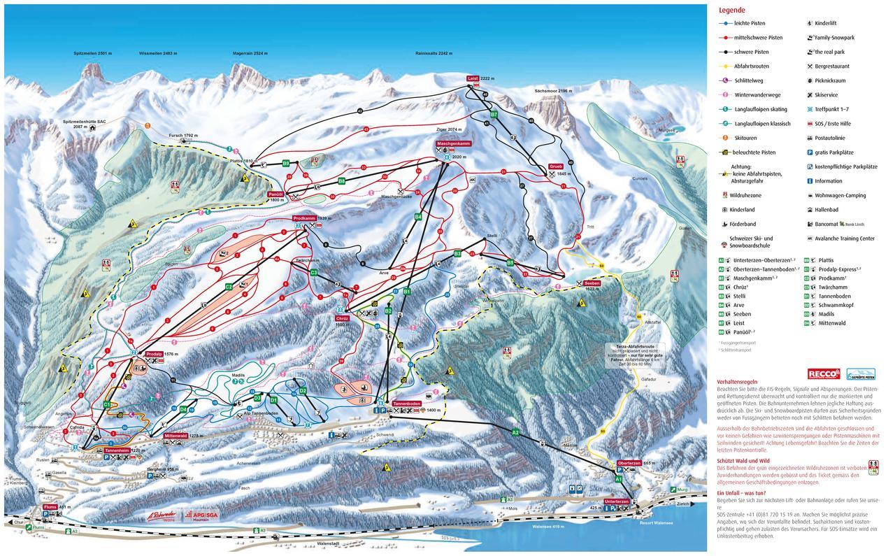Alphome Flums Flumserberg Esterno foto